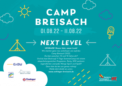 Camp Breisach - Anmeldung jetzt online