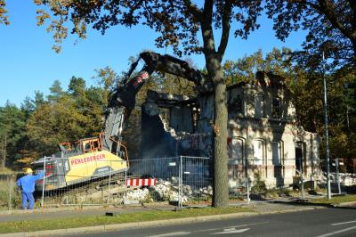 Das Gebäude an der Lenzener Chaussee 45 wird abgerissen I Foto: Martin Ferch (Bild vergrößern)
