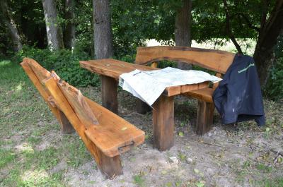 Foto zur Meldung: Bänke bauen im Werkunterricht - Naturpark kooperiert mit Schule