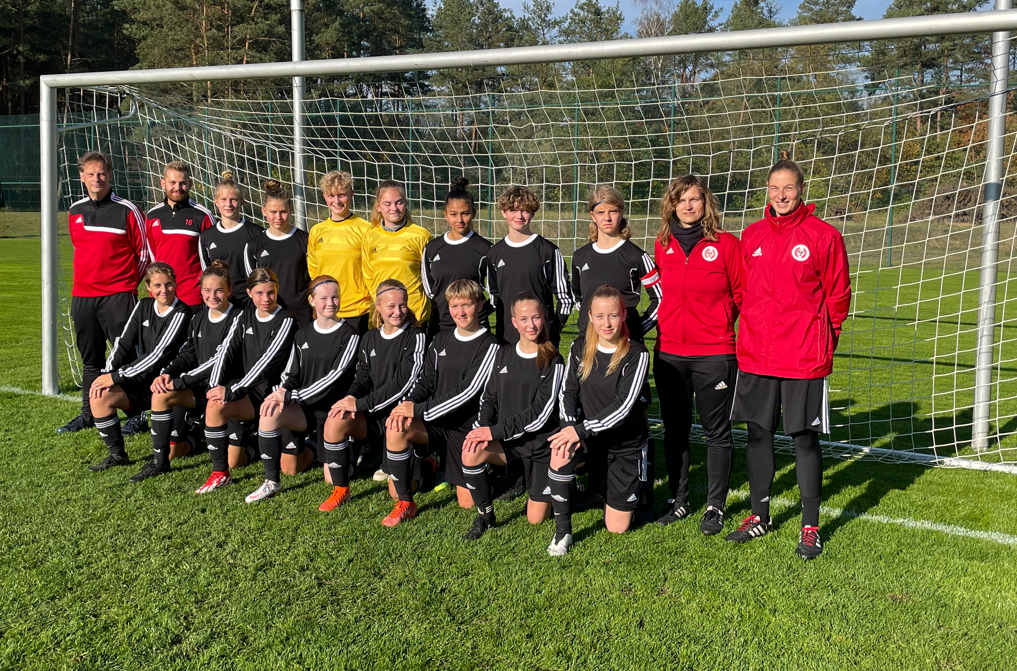 Brandenburger U16-Mädels beim NOFV-Turnier