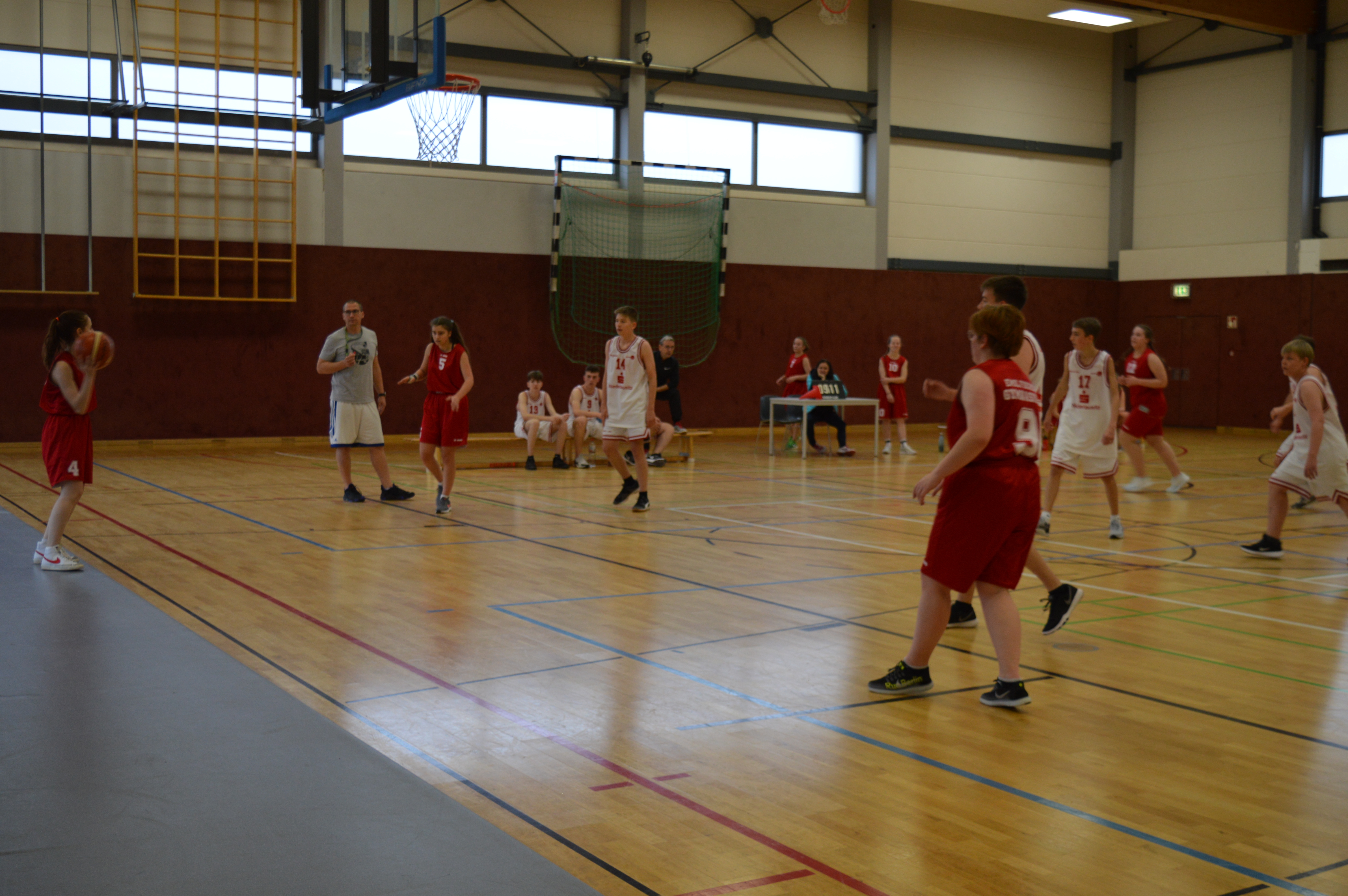 Foto zur Meldung: Jugend trainiert, Basketball WK II in Lauchhammer