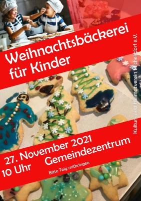 Der Kultur-und Heimatverein Michelsdorf bietet Veranstaltungen für die Vorweihnachtszeit (Bild vergrößern)