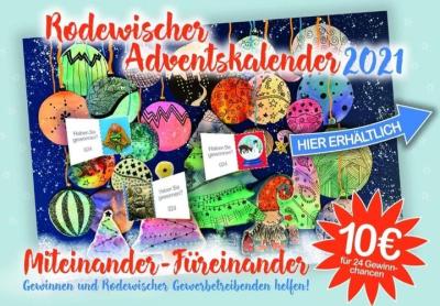 Rodewischer Adventskalender erhältlich