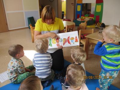 Foto zur Meldung: Neue Vorstellung im Kindergarten Sonnenblume Sülstorf