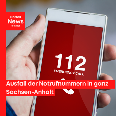 Ausfall der Notrufnummern in Sachsen-Anhalt - Bürgertelefon geschalten