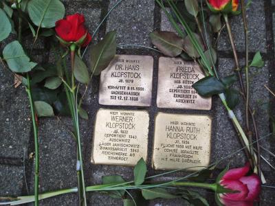 Foto zur Meldung: Gedenken an Opfer des Holocaust