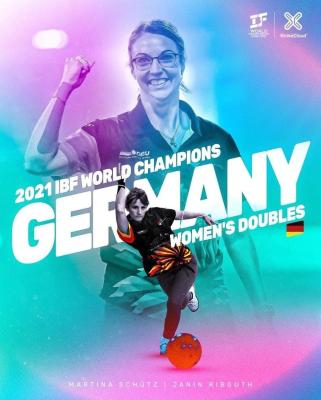 WM-Gold im Damen-Doppel
