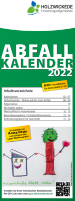Foto zu Meldung: Verteilung der Abfallkalender 2022