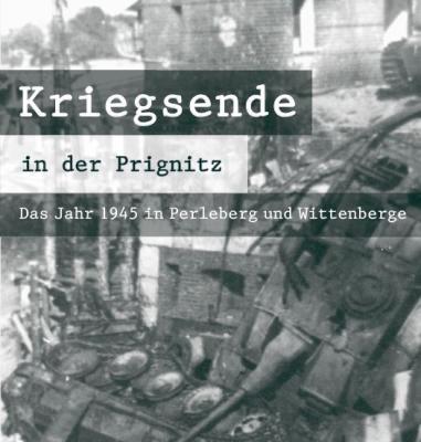 Abbildung vom Flyer | Hinweis zur Ausstellung "Kriegsende 1945"