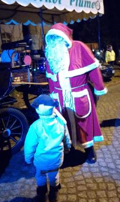 Zuletzt begleitete der Nikolaus 2019 den Lampionumzug in die Innenstadt