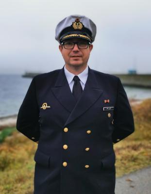 Der neue Kommandant Fregattenkapitän Christoph Ploß