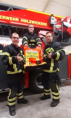 Foto zur Meldung: Digitale Ausrüstung für die Feuerwehr