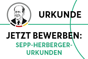 Ausschreibung für Sepp-Herberger-Urkunden 2022 gestartet
