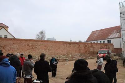 Vorschaubild zur Meldung: Stadtmauer im Klosterviertel ist saniert