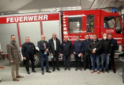 Spendenübergabe des AC Lauterbach für die Freiwilligen Feuerwehren der Gemeinde Großenlüder