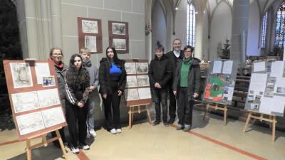 Ausstellung der Gesamtschule lockt in die St. Pankratius-Kirche