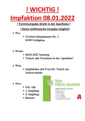 Impfaktion 08.01.2022