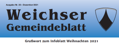 Gemeindeblatt Schriftzug