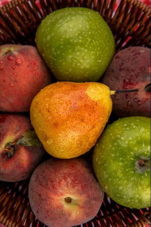 Birnen und Äpfel