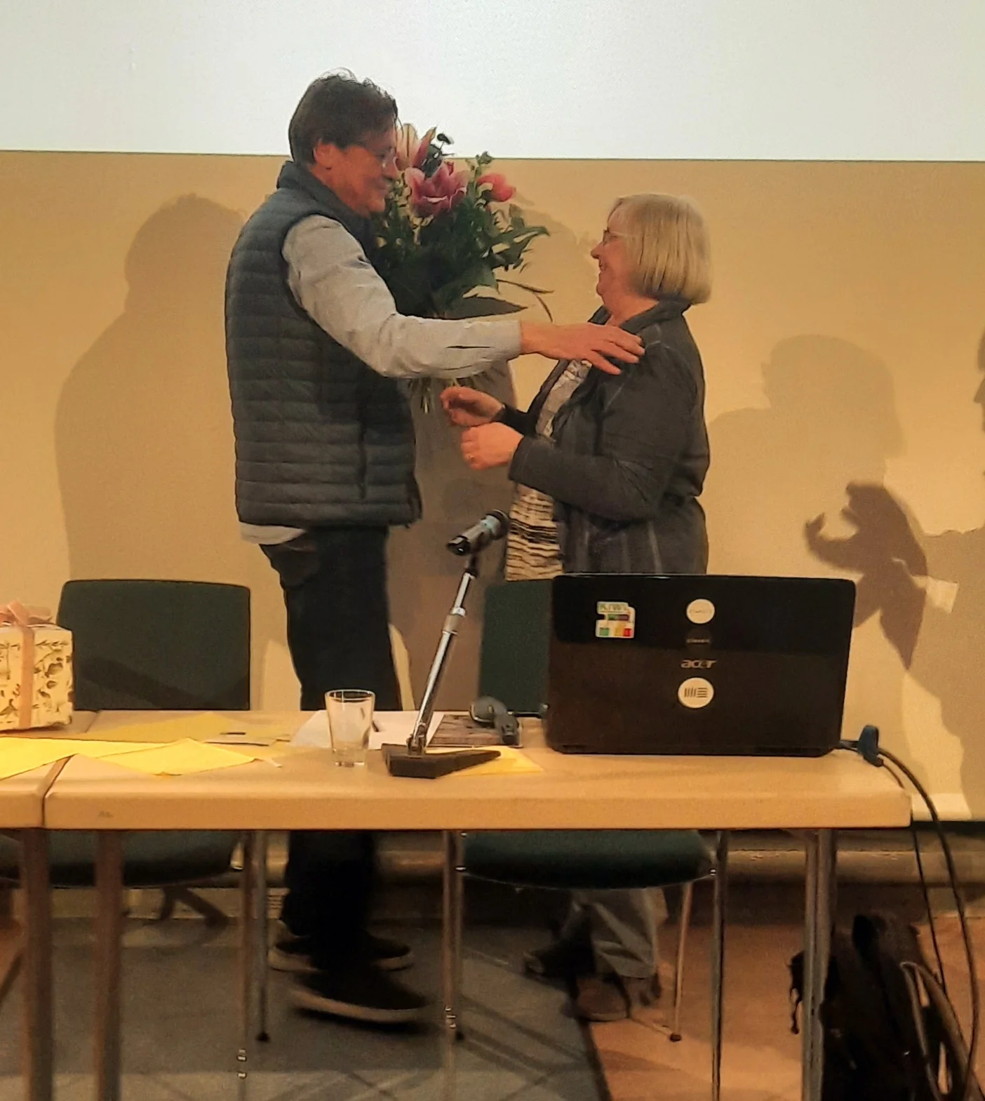 Verabschiedung von Vereinsvorsitzende Ingrid Tessmann