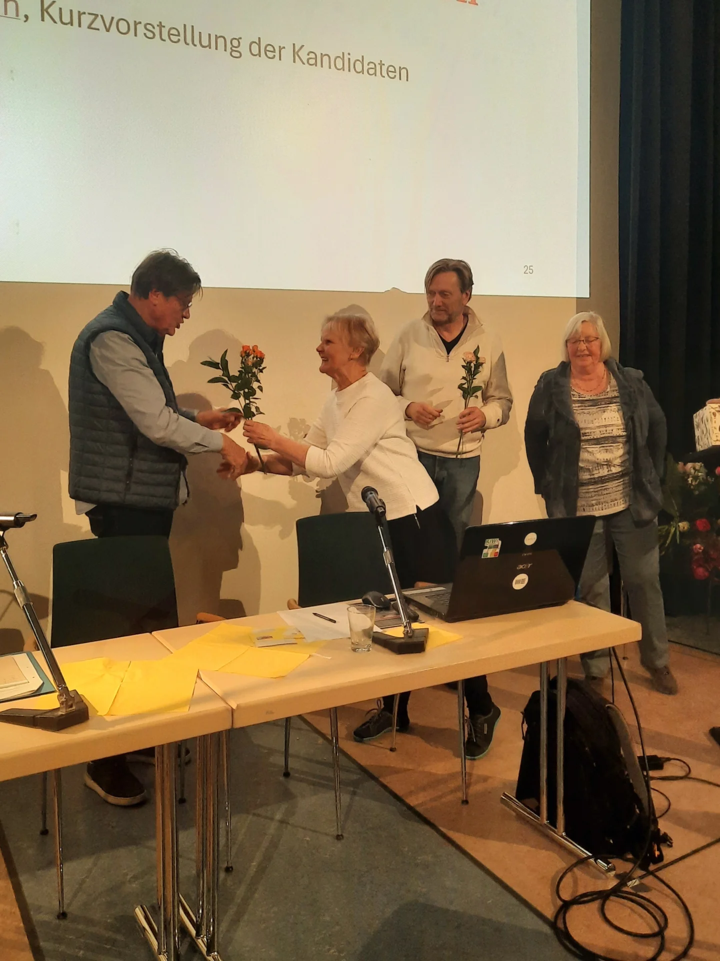 Verabschiedung vom Stellv. Vorsitzenden Holm Henning Freier