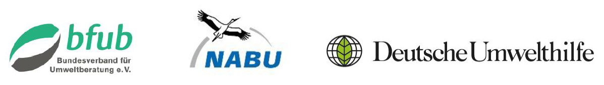bfub-NABU-Deutsche Umwelthilfe - Logo