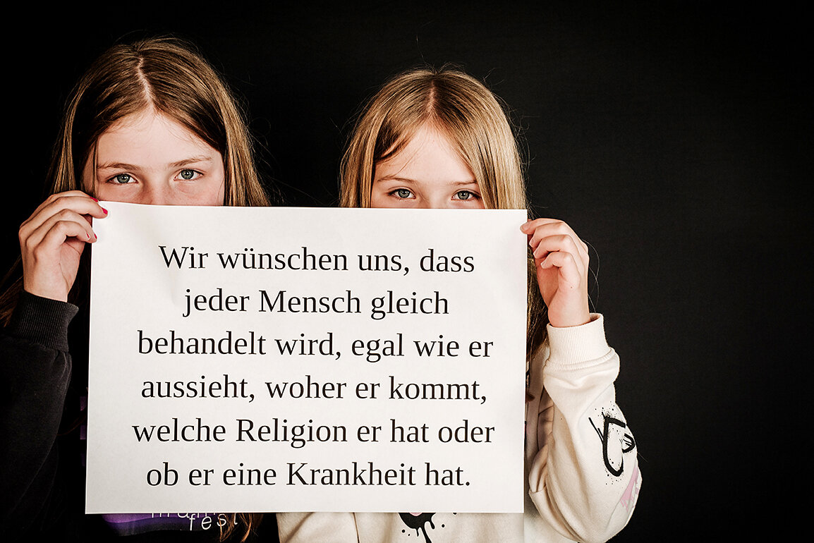 Mensch ist Mensch Projekt