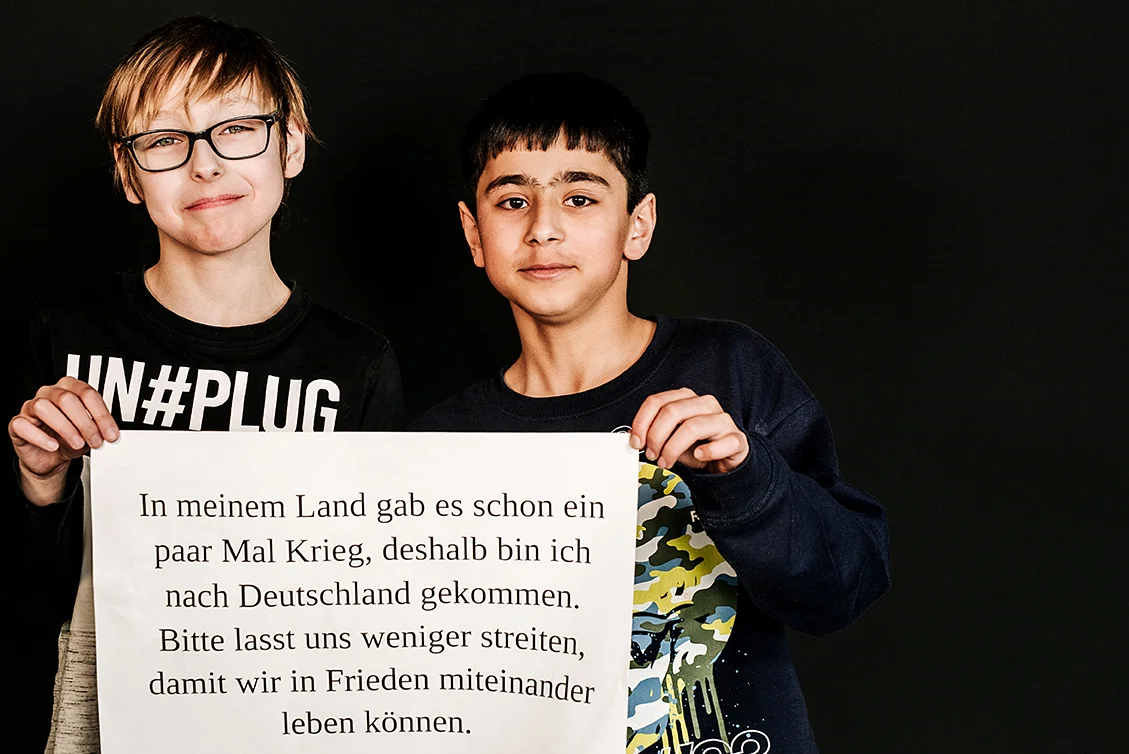 Mensch ist Mensch Projekt