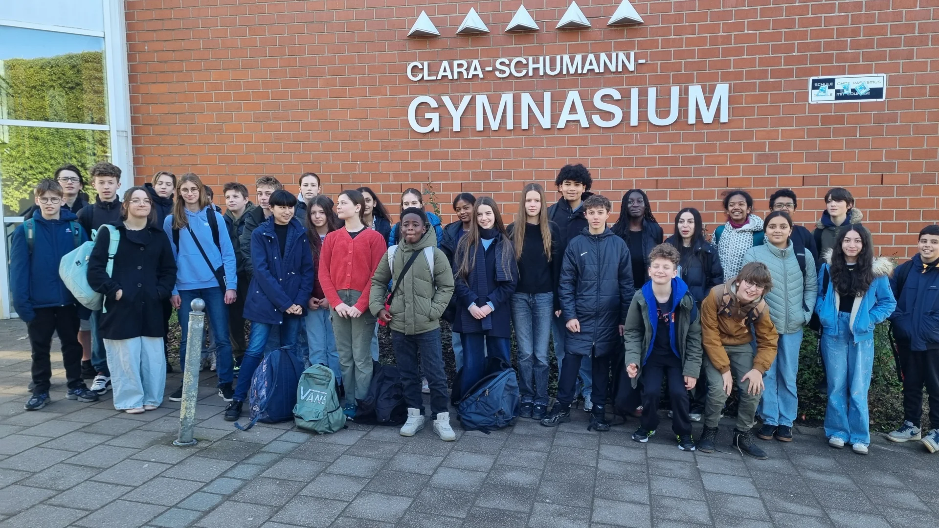 31 Austausch-Schüler:innen aus Évreux (F) zu Gast in Holzwickede