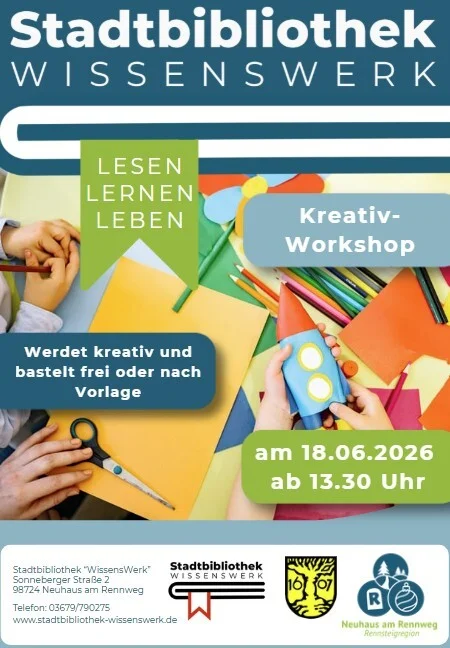 Flyer Bastel-Workshop