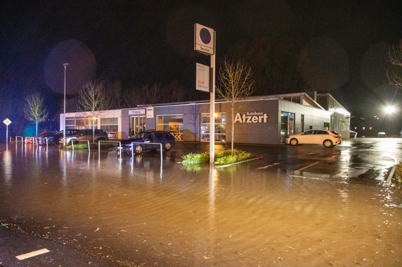 St.-Georg-Straße in Höhe Autohaus Atzert Foto: Fuldamedia