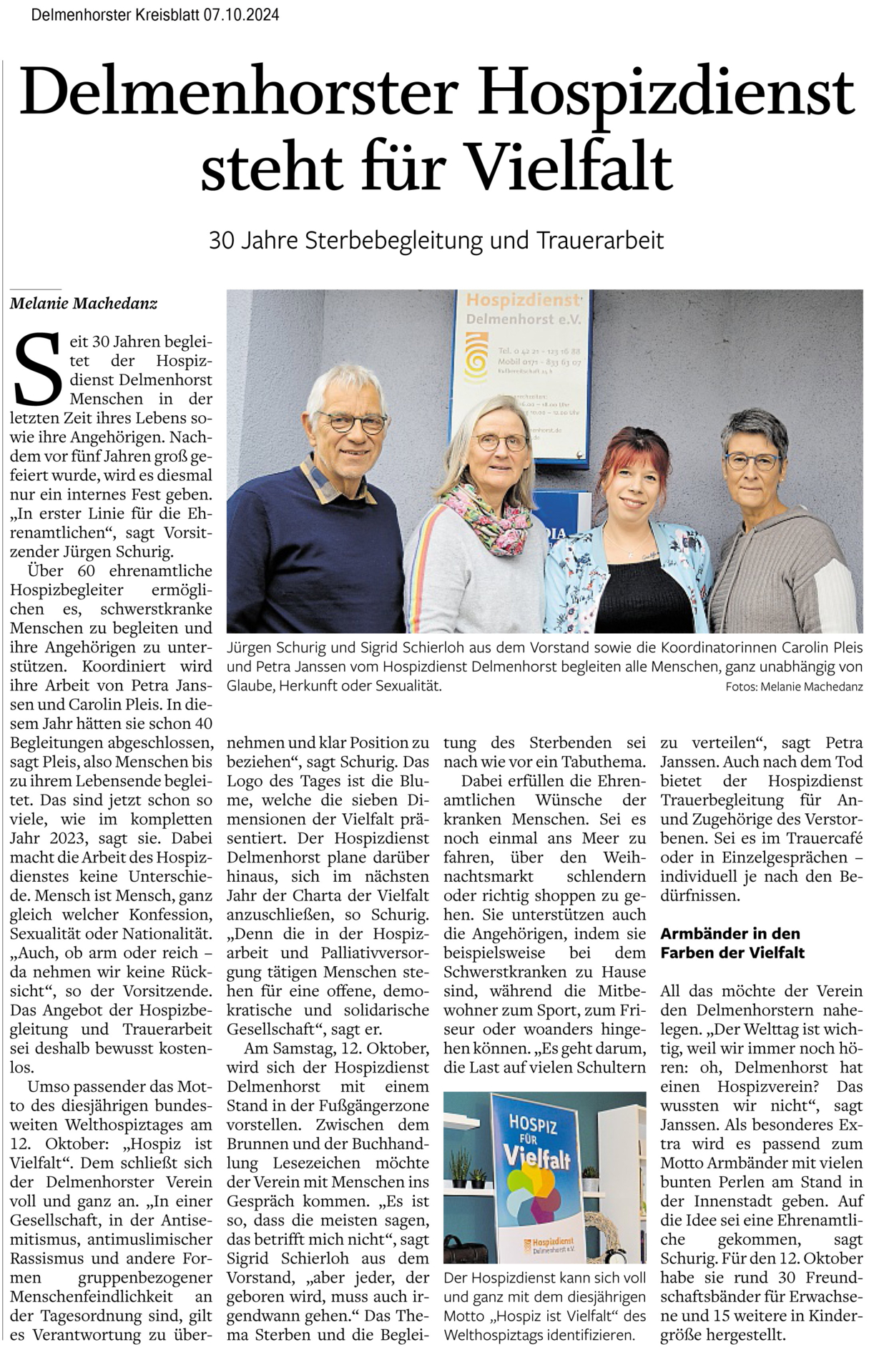 Delmenhorster Kreisblatt 07.10.2024