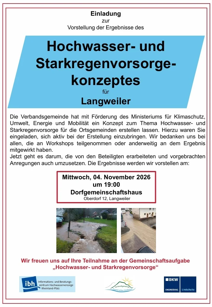 2. Workshop Hochwasserschutzkonzept