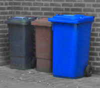 Mülltonnen (Symbolbild)