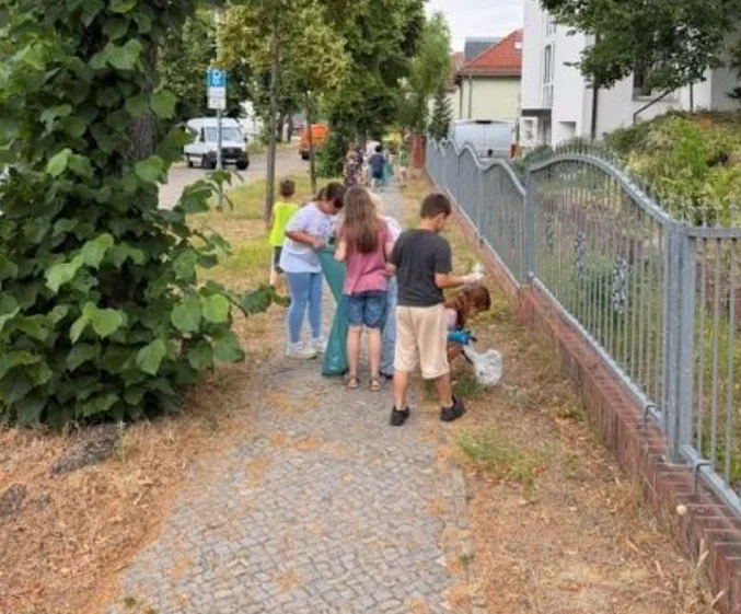 15 Kilogramm Müll gesammelt: Erstklässler setzen ein Zeichen für eine saubere Umwelt