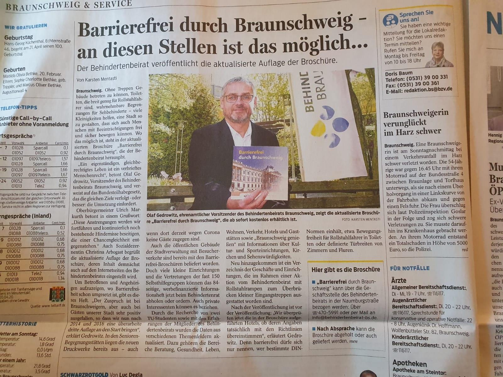 Barrierefrei durch Braunschweig