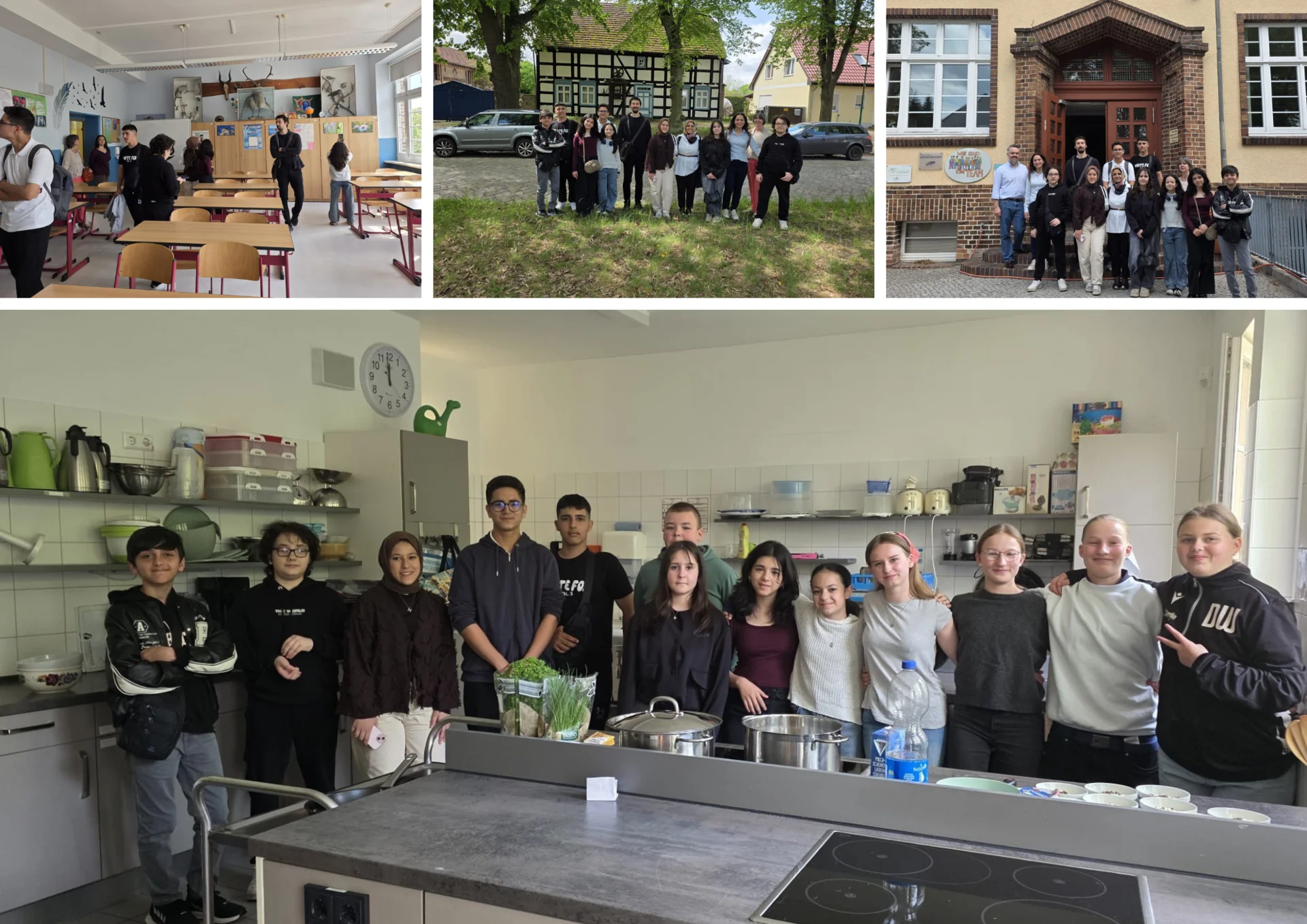 Schülerinnen und Schüler der Comenius-Schule und unsere Gäste, Mai 2026, Foto: V. Staiger Schülerinnen und Schüler der Comenius-Schule und unsere Gäste, Mai 2026, Foto: V. Staiger
