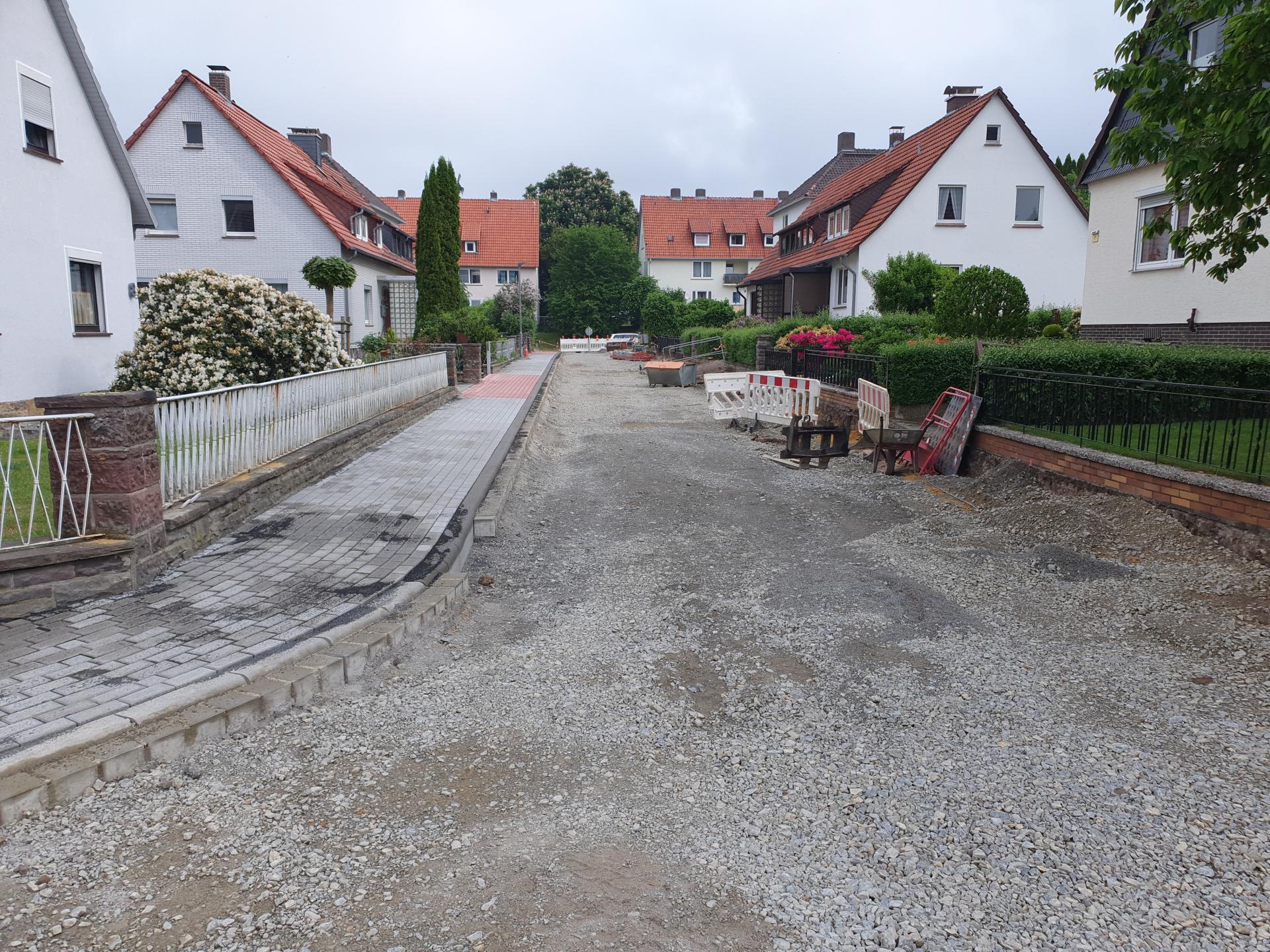 Aktueller Stand Sanierung Ostpreußenstraße
