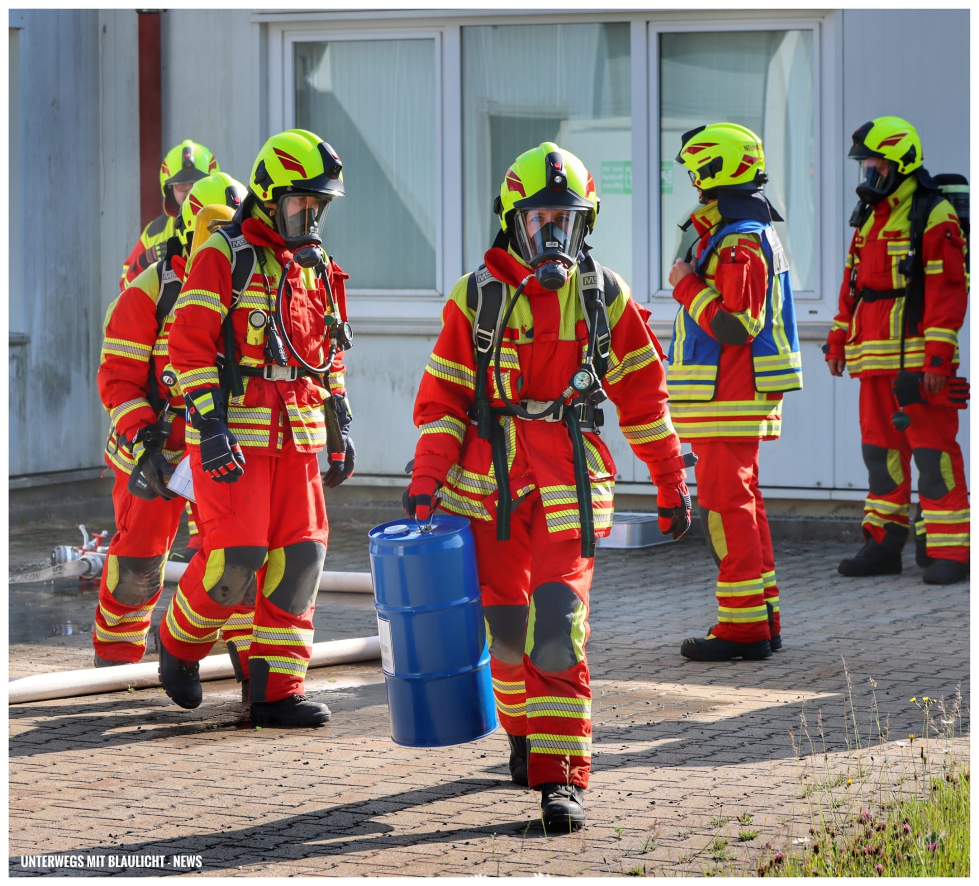 Atemschutzgeräteträger im Einsatz