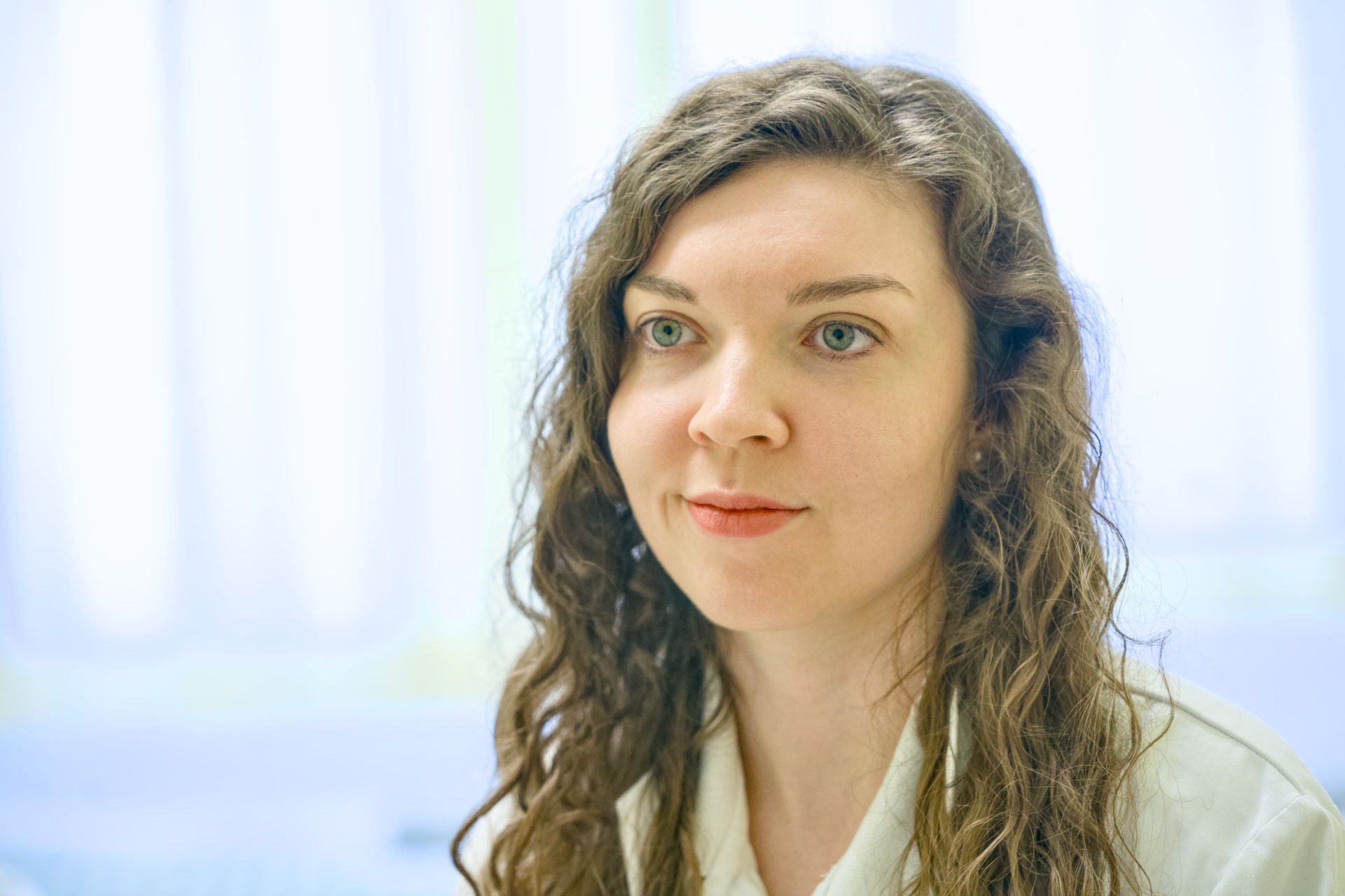 Miriam Morgenstern auf der gynäkologischen Station des Achenbach-Krankenhauses Königs Wusterhausen. Foto: Peter Mittwoch