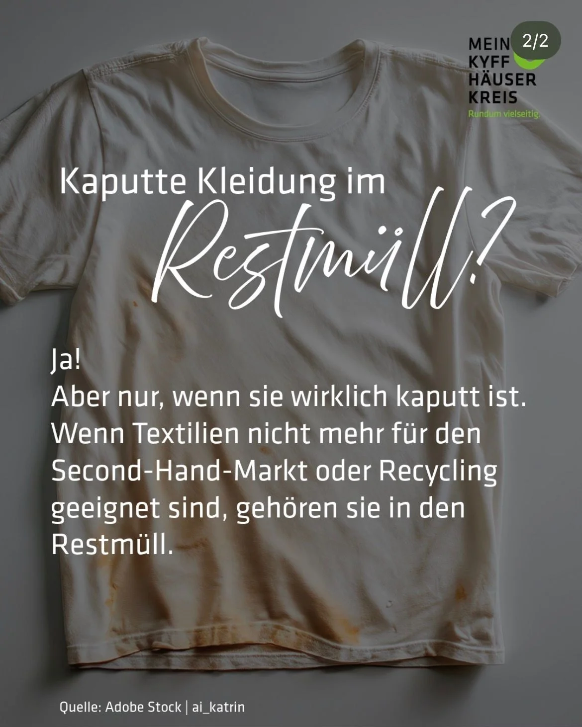 Entsorgung von Altkleidern - Bild 2