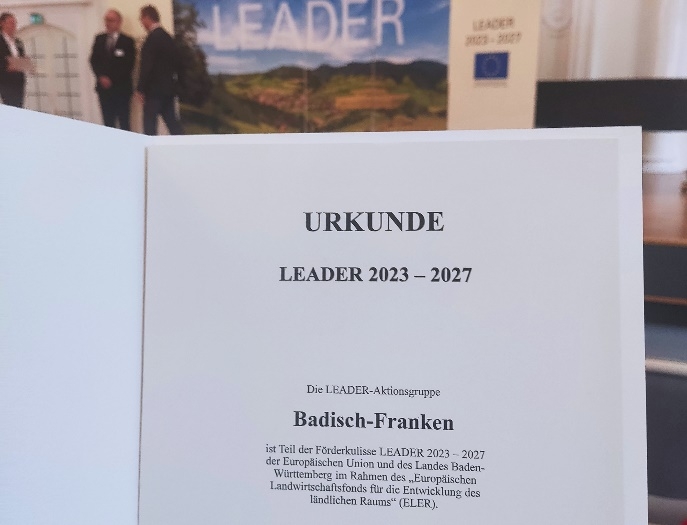 Die Erfolgsgeschichte LEADER wird fortgeschrieben - Die Region Badisch-Franken ist dabei!_3