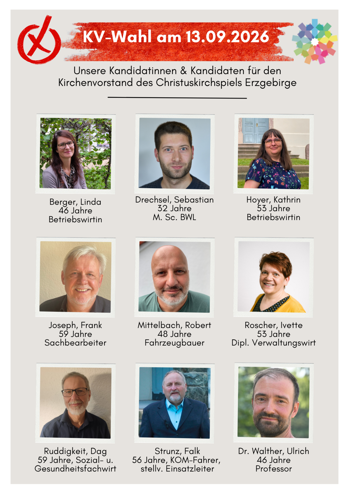Kandidaten KV Christuskirchspiel