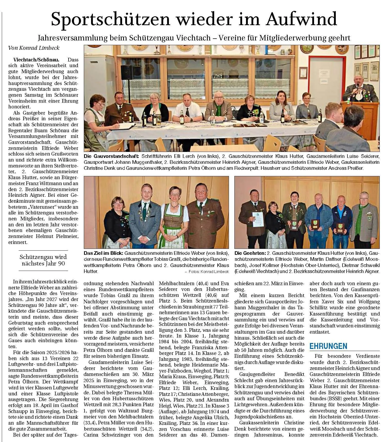 Jahreshauptversammlung 2026