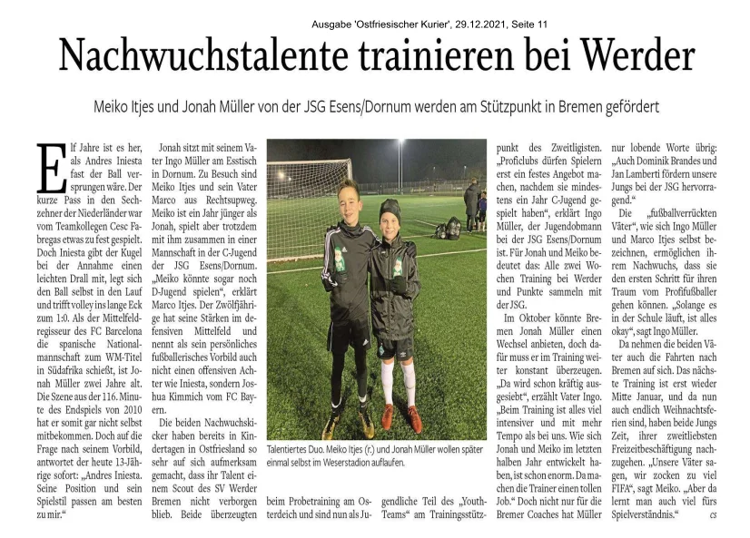 Zeitungsartikel