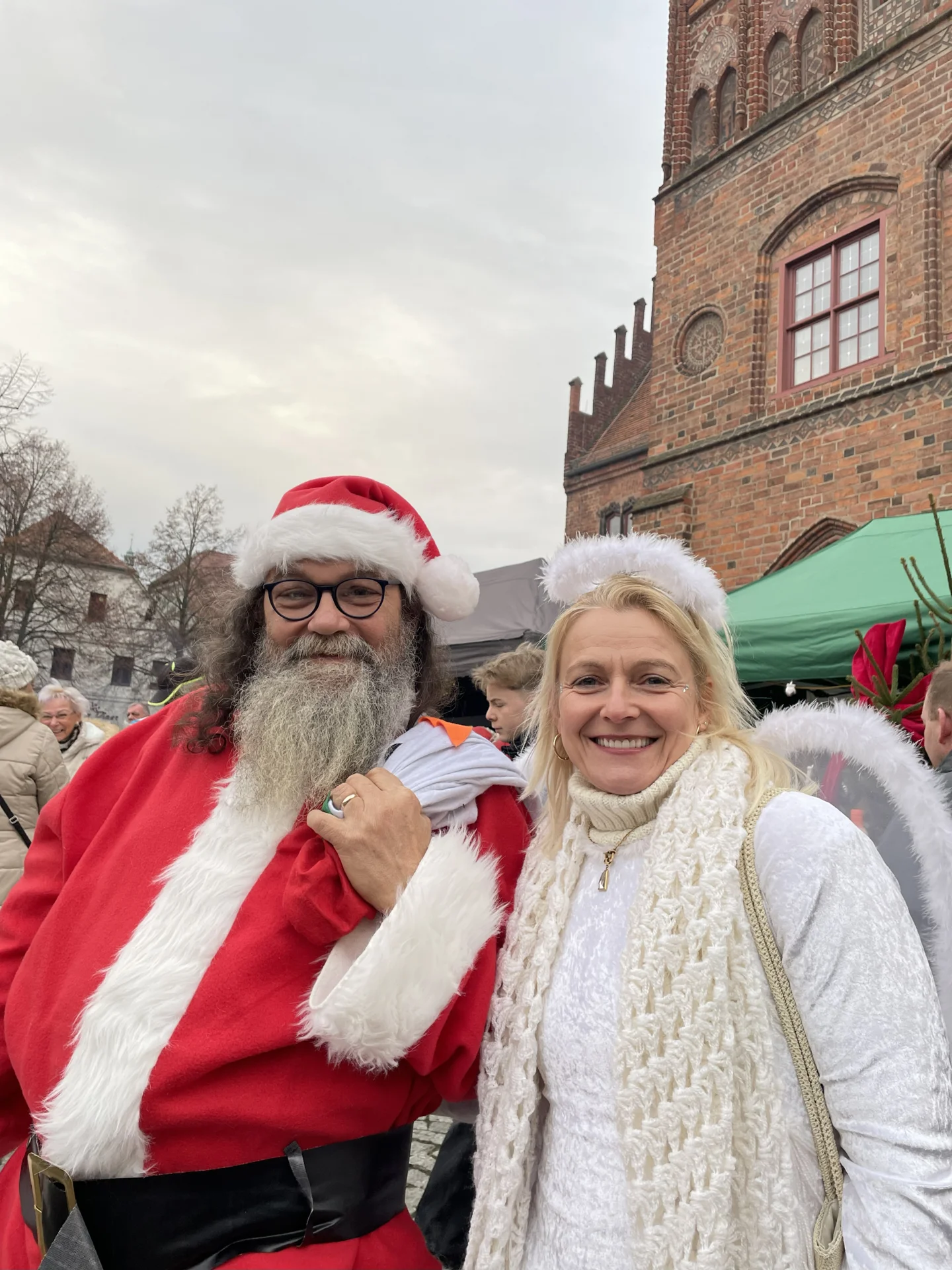 Weihnachtsmann & Weihnachtsengel