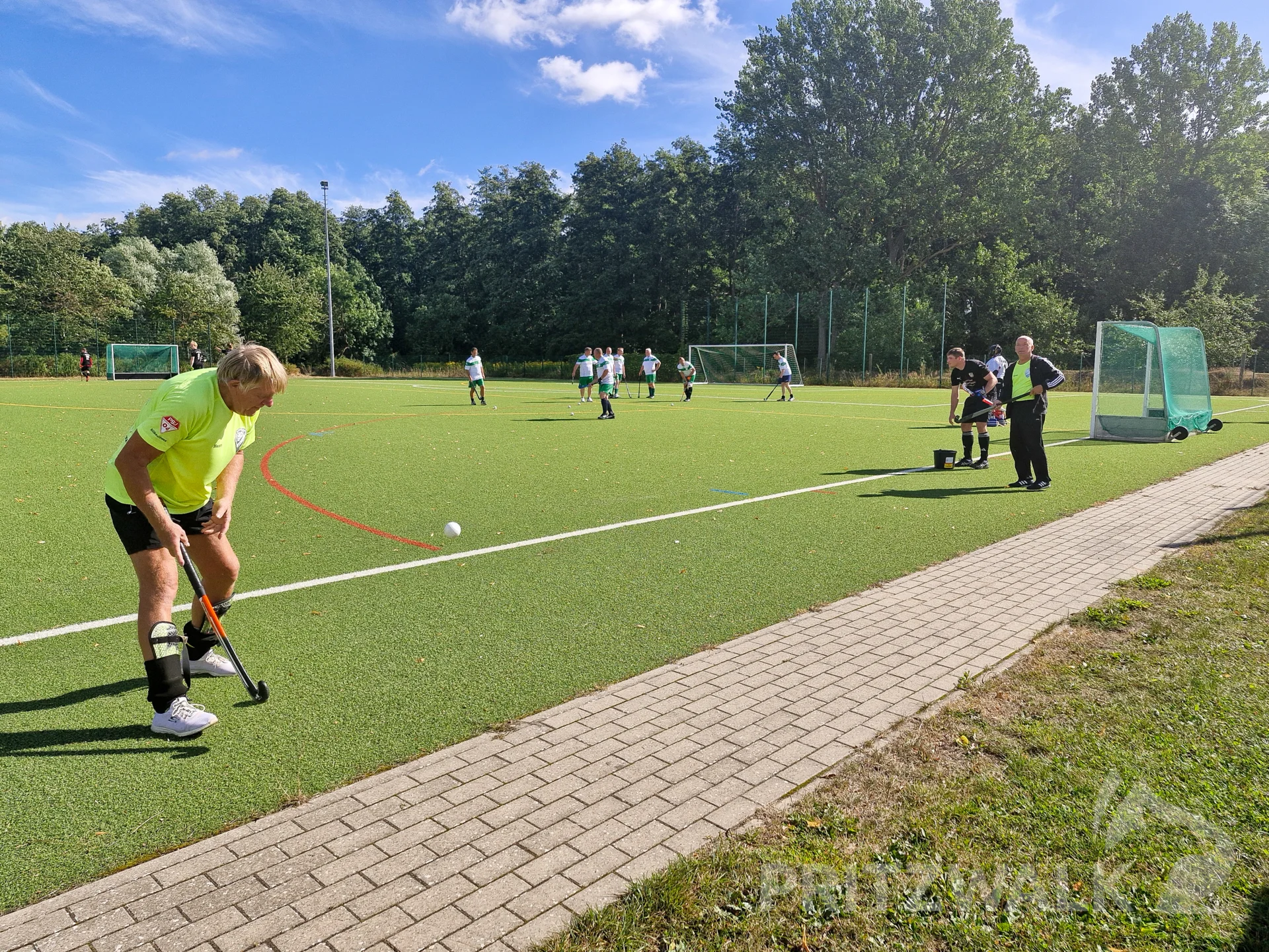 Bei einem Jubiläumsspiel ging es um Spaß und Fairness. Foto: Stadt Pritzwalk