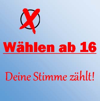 Wählen ab 16