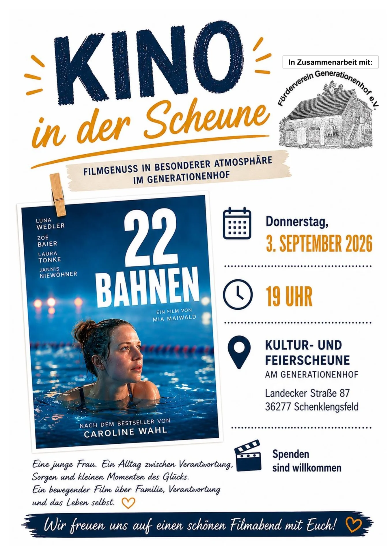Kino in der Scheune