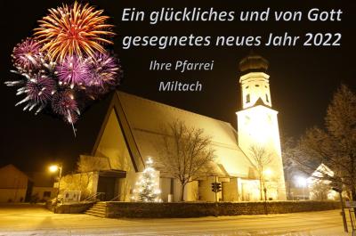 Neujahr 2022 Miltach
